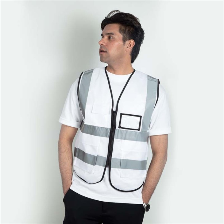 Hi Vis Multi-pocket Surveyor Safety Vest