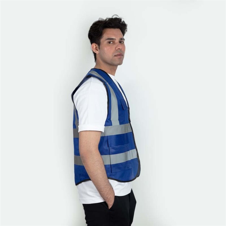 Hi Vis Multi-pocket Surveyor Safety Vest