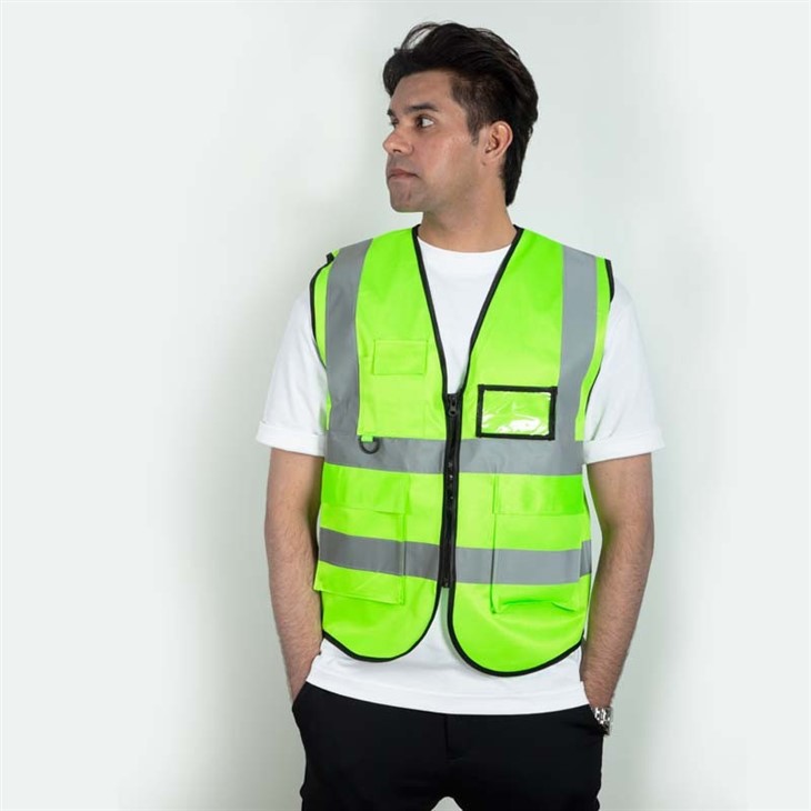 Reflective Running Vest With Logo