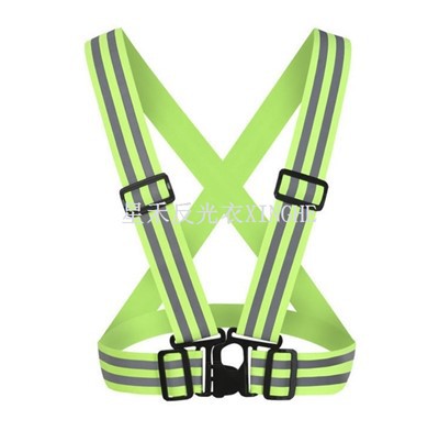 Tali Pinggang Tali Elastik Reflektif Dilaraskan Untuk Menunggang Lari Malam