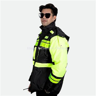 Jaket Musim Sejuk Pengebom Reflektif