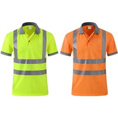 Baju Polo Keselamatan Reflektif