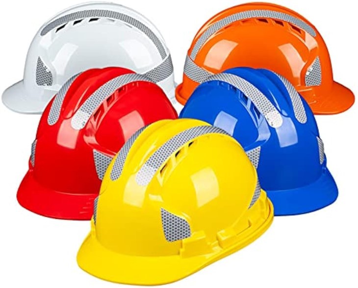 ABS Yellow Construction Safety Helmet