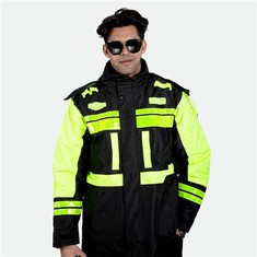 Pakaian Jaket Kapas Reflektif